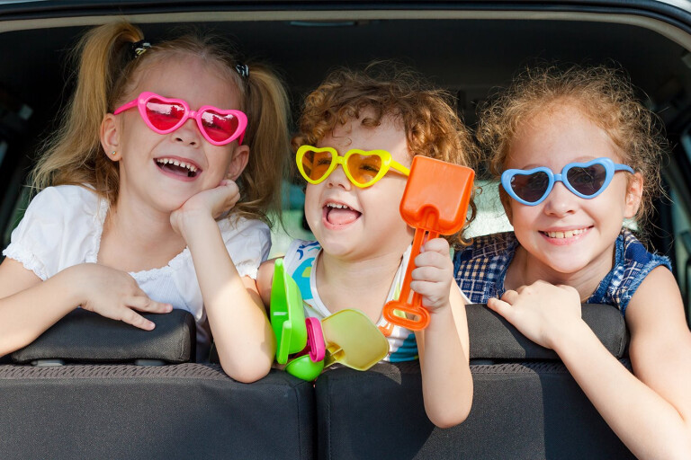 Keep the kids happy and healthy on your next road trip