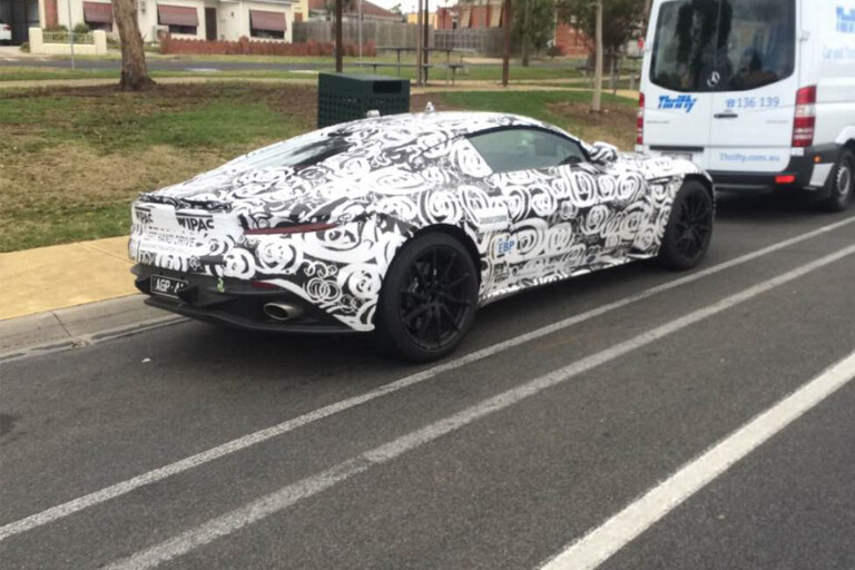 Aston Martin DB11 prototype spied in Melbourne