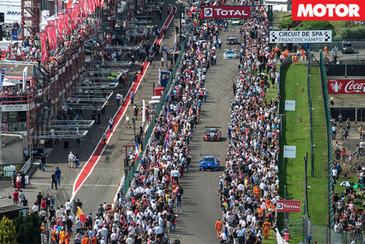 GT3 racing circuit