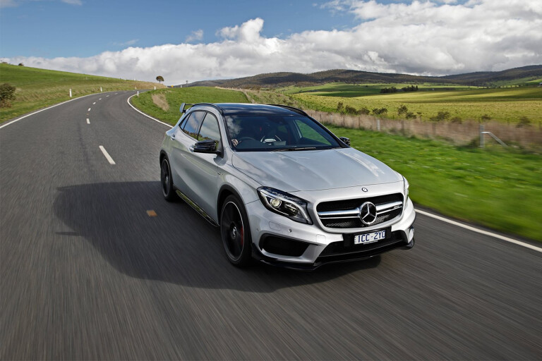 Mercedes-Benz GLA45 AMG review test drive