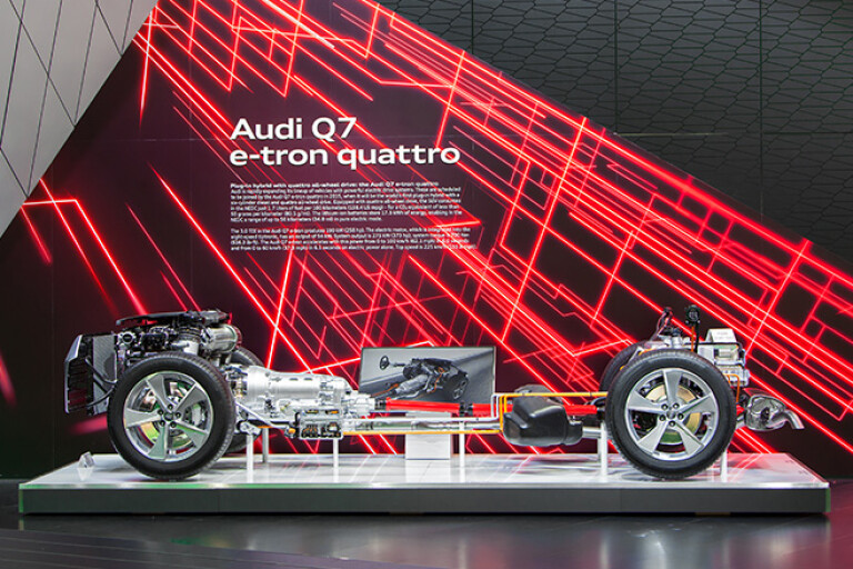 Audi Q7 drivetrain