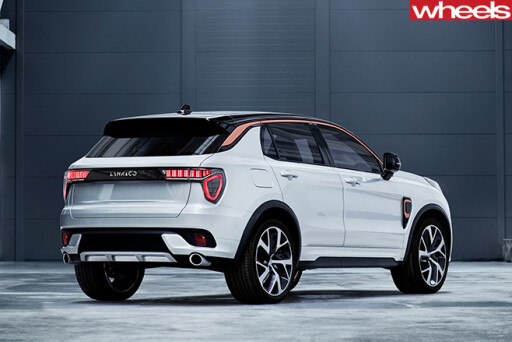 Lynk -and -Co -SUV-rear -side