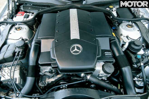 2001 Mercedes-Benz SL500 engine