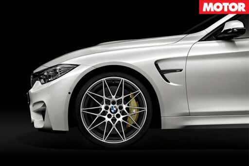 BMW prices M3/M4 Competition Pack front