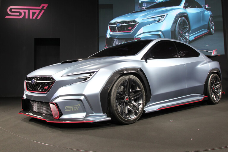 Subaru Viziv Performance STI Concept revealed at Tokyo Auto Salon