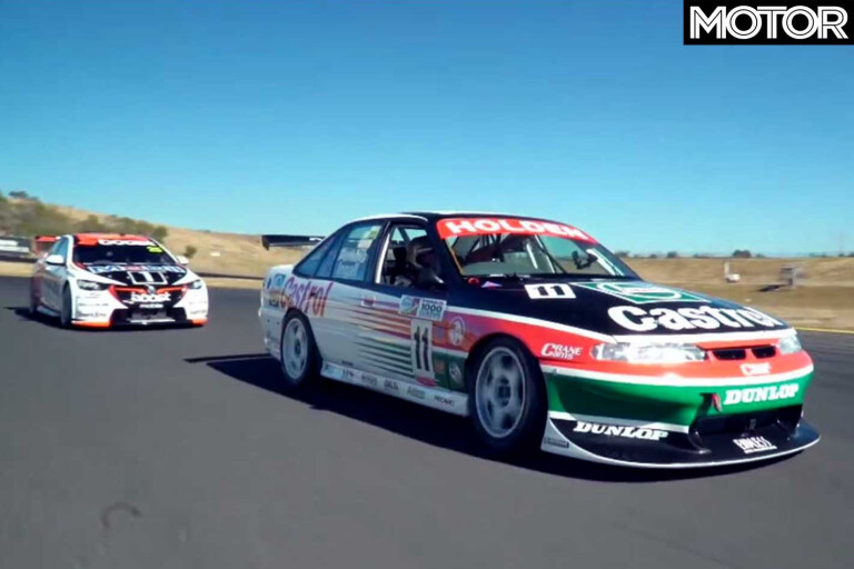 Jack And Larry Perkins Drive 1997 And 2018 Commodore Supercars Video Jpg