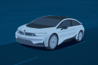 BMW i5 electric sedan previewed ahead of official reveal