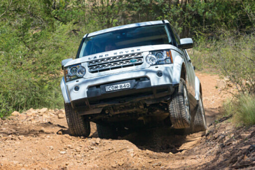 Land Rover discovery front