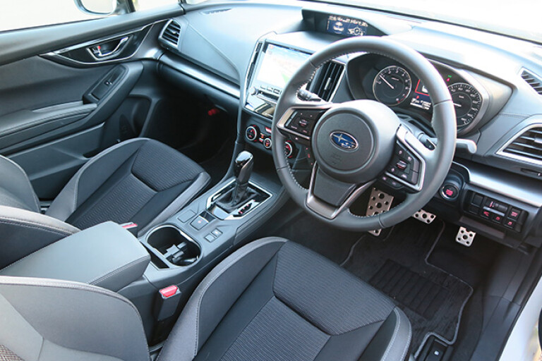 Subaru Impreza interior