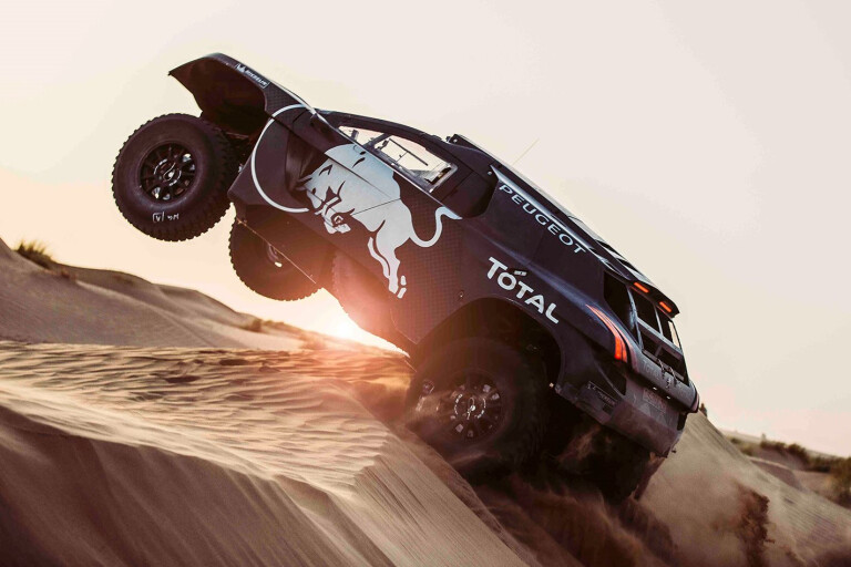 Peugeot reveals its 2016 Dakar monster