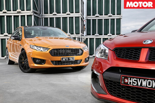 Falcon and hsv front
