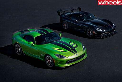 Green -and -black -Dodge -Viper