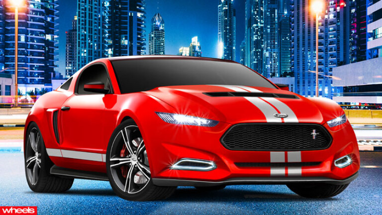 A right-hand drive Mustang has been confirmed for Australia by Ford during a major announcement held at Sydney's Fox Studios today