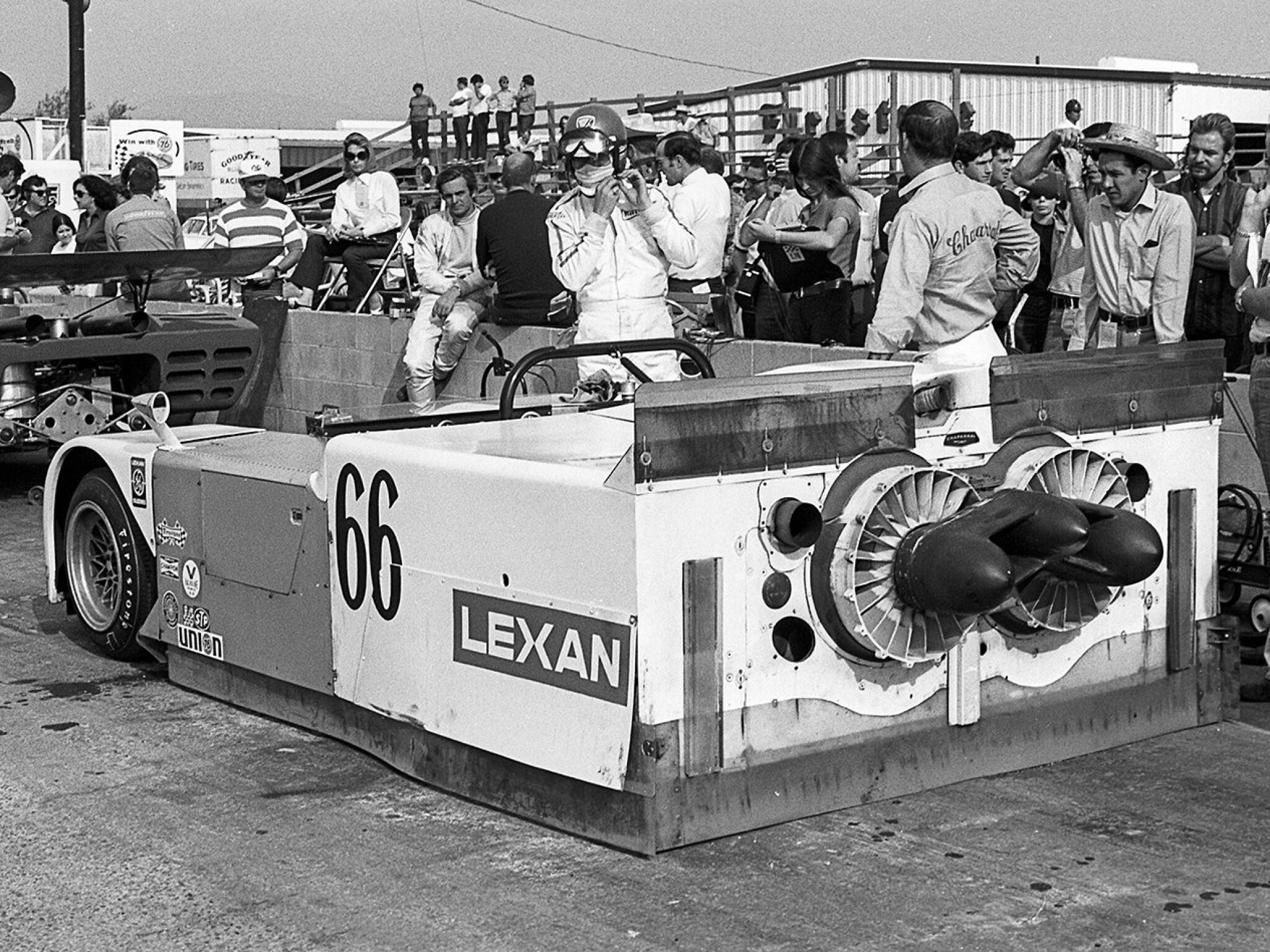 American racing grand prix car Chaparral 2C with V8 engine