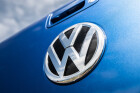 Volkswagen badge on ute