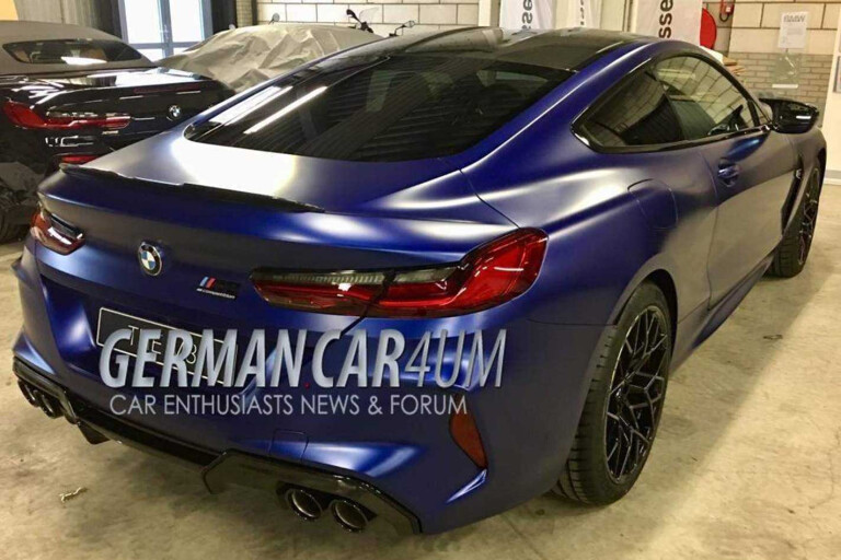 2019 BMW M 8 Competition Images Leaked Rear 281 29 Jpg