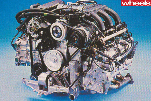 1996-Porsche -Boxster -986-engine