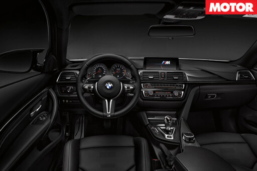 BMW prices M3/M4 Competition Pack interior