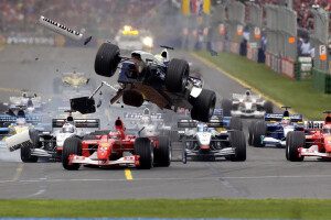 Ralf Schumacher crash 2002 Australian Grand Prix main