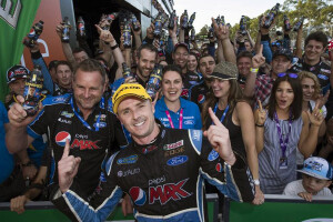 Humble celebrations for Mark Winterbottom's V8 Supercars win, says Ford