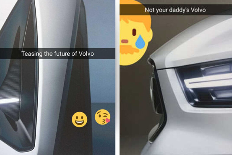 Volvo V40 and XC40 tease