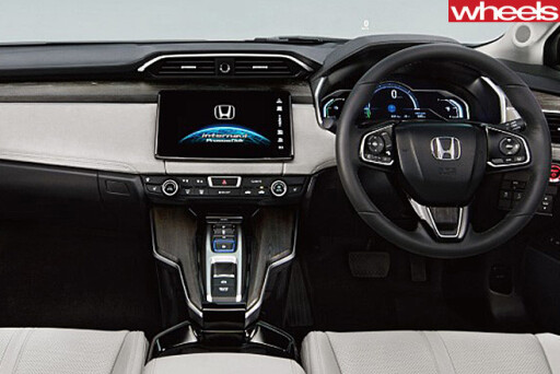 Honda -Clarity -Fuel -Cell -Vehicle -interior