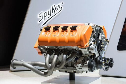 Spyker C8 Preliator Spyder rear engine