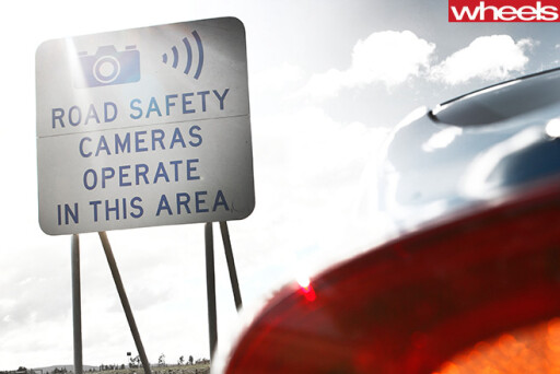 Road -safety -cameras -sign -Melbourne
