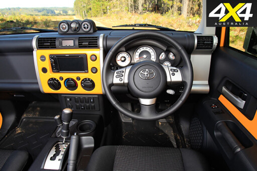 Toyota FJ Cruiser interior