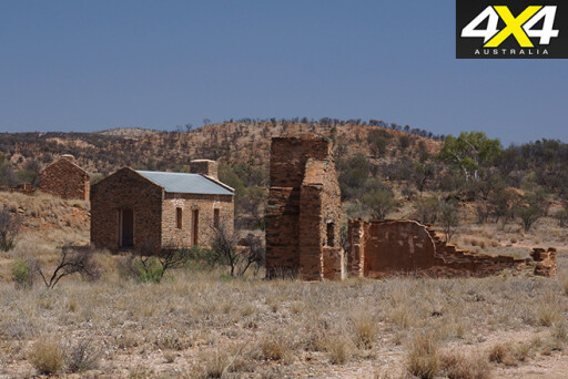 East macdonnell ranges old ruins