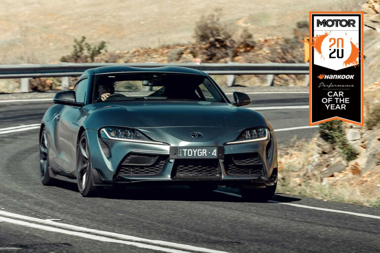 Toyota GR Supra Performance Car of the Year 2020 results
