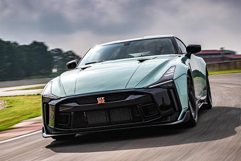 Nissan GT-R50 by Italdesign track