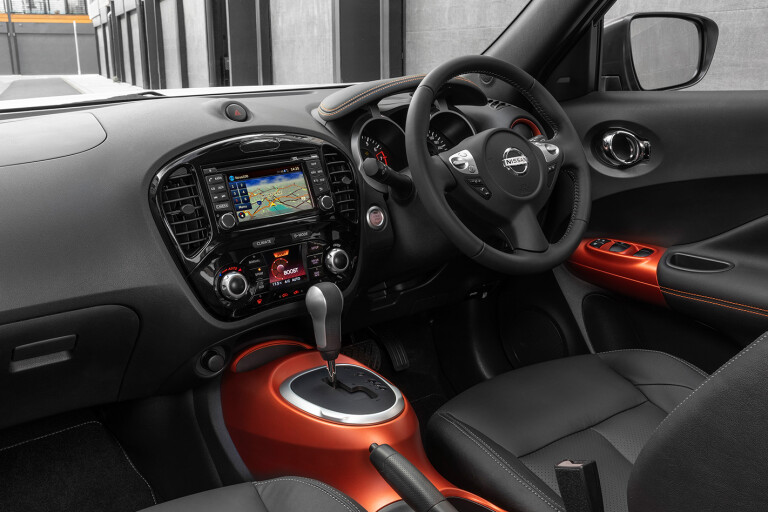 Nissan Juke Orange Interior Jpg