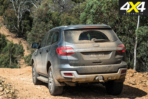 Ford everest rear