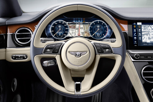 2018 Bentley Continental GT gauges