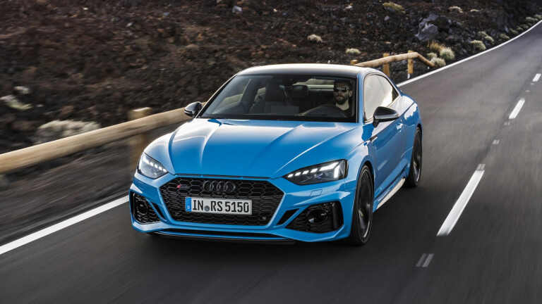 2020 Audi RS5 Blue - Front
