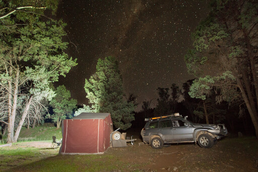 Moolooloo Station SA night campsite