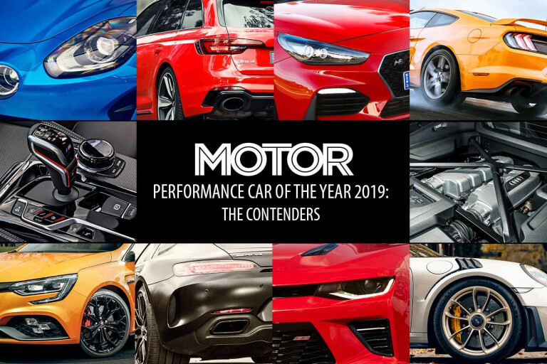 Performance Car of the Year 2019 The contenders