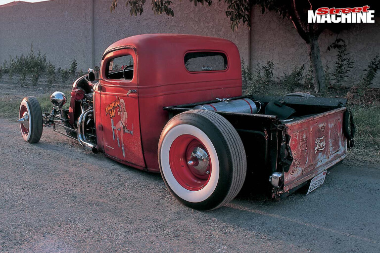 Rat Rod 1937 Chevrolet Pick Up Smokin 36s