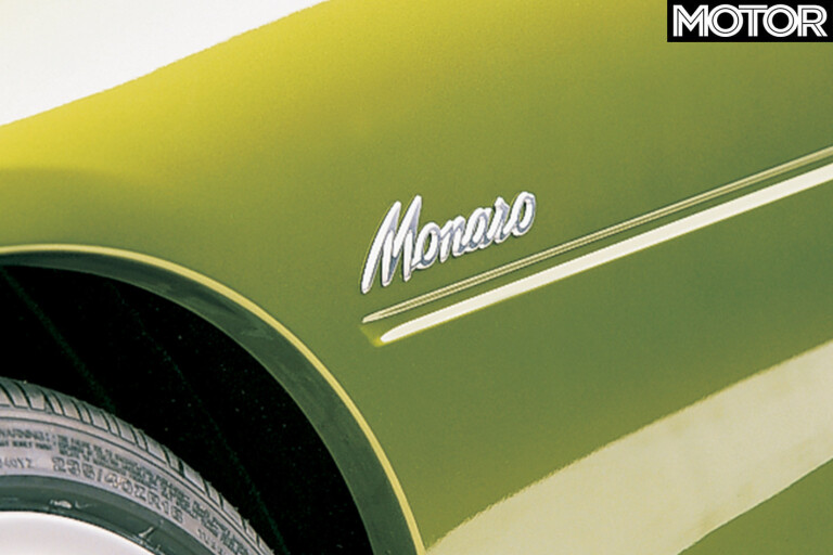 Holden CV8 Monaro badge