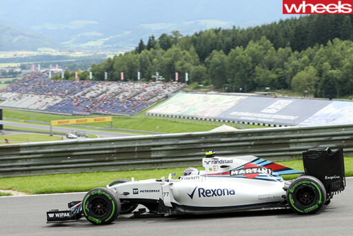Williams -F1-driving