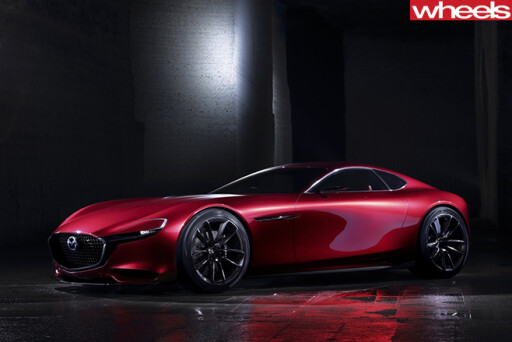 Mazda -rx -vision -concept --front .side
