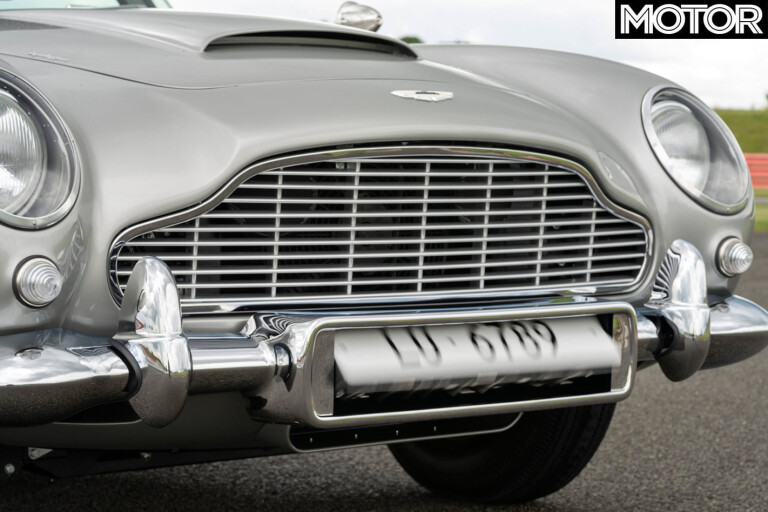 Aston Martin DB5 Goldfinger continuation number plate