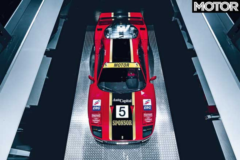 120000 Km Ferrari F 40 GT Top Jpg