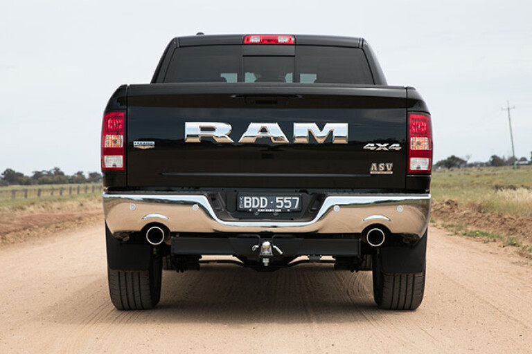 Ram 1500 Laramie rear