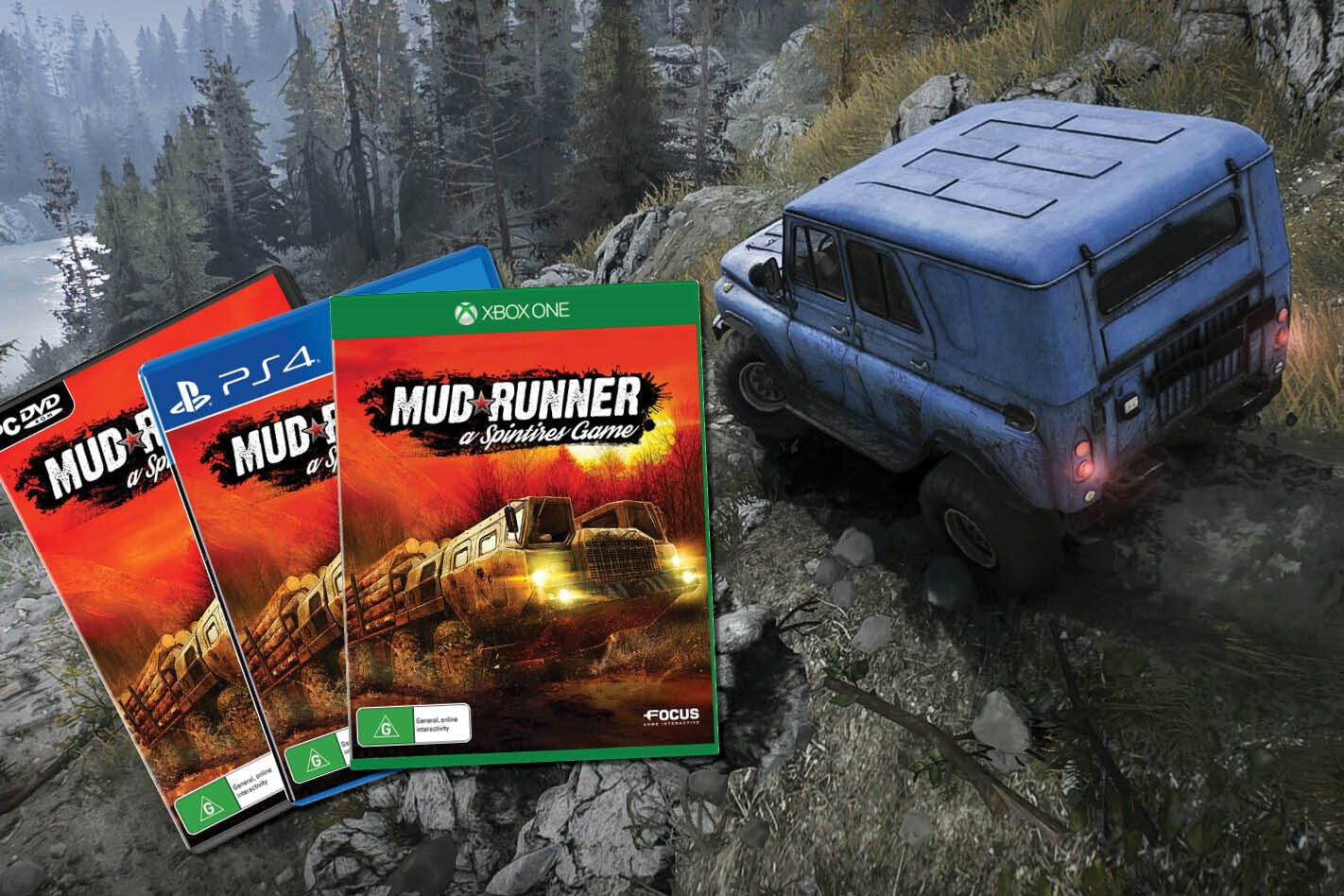 spintires mudrunner for xbox one