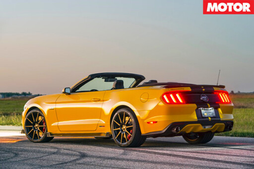 Sema Hennessey HPE750 Convertible rear