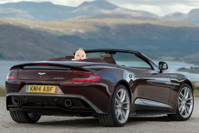 Aston Martin Baby Seat