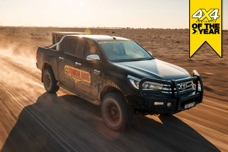 Tough Dog Toyota Hilux review 4x4 of the Year 2019