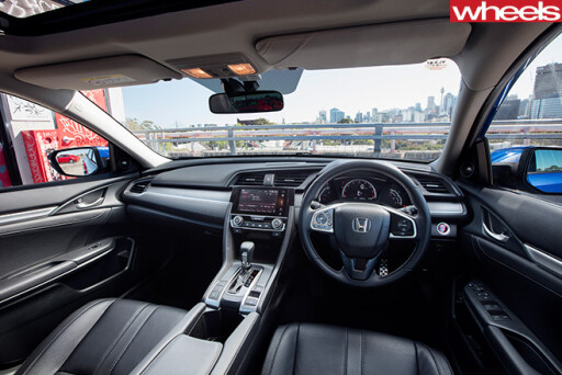 2016-Honda -Civic RS-interior
